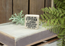 Lighthouse Christian Products Esperanza (Hope) Spanish Scripture Block 2.25 x 2.25 Cast Stone Plaque