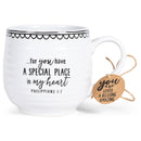 Youre My Sister Doodles Classic White 16 ounces Glossy Ceramic Coffee Mug