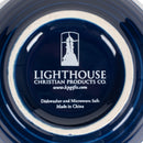 Blessed Scripture Textured Classic White 16 ounces Glossy Ceramic Coffee Mug