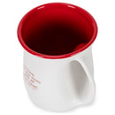 So Loved Red Heart 14 Ounce Ceramic Handwarmer Mug