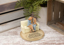 Lighthouse Christian Products Praying Husband Wife United in The Spirit 6 x 4.5 Cast Stone Sculpture