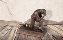 Lighthouse Christian Products Hombre de Oraci‚Äö√Ñ√Æn (Praying Man) Bronzelike Finish 4.5 x 2.75 Cast Stone Sculpture