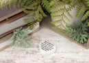 Lighthouse Christian Products Success in Him Scripture Heart 2.25 x 2.25 Cast Stone Plaque