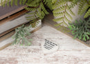 Lighthouse Christian Products He Cares for You Scripture Heart 2.25 x 2.25 Cast Stone Plaque