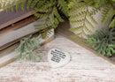 Lighthouse Christian Products Hope in The Lord Scripture Heart 2.25 x 2.25 Cast Stone Plaque