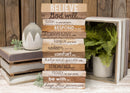 Lighthouse Christian Products Believe God Will Keep His Promises Rustic Stacked Pallet 8.5 x 16.5 Wood Plaque