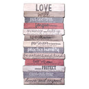 Lighthouse Christian Products Love Will Put God First Rustic Stacked Pallet 8.5 x 16.5 Wood Plaque
