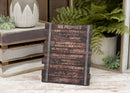 Lighthouse Christian Products His Promises Can Be Trusted Industrial Stacked Pallet 6.75 x 8 Wood Plaque