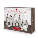 Lighthouse Christian Products A Savior is Born 9 Piece 7.25 Inch Resin Scriptured Nativity Set