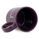 Lighthouse Christian Products Powerful Words Blessed 15 ounce Ceramic Stoneware Coffee Mug, Purple