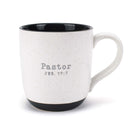 Lighthouse Christian Products Pastor Speckled Grey 13 ounce Ceramic Coffee Mug