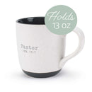 Lighthouse Christian Products Pastor Speckled Grey 13 ounce Ceramic Coffee Mug