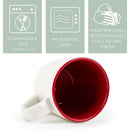 Lighthouse Christian Products She Is Strong Speckled Red 13 ounce Ceramic Coffee Mug
