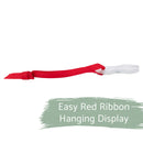 Lighthouse Christian Products Hope Joy Peace Cross White 4 inch Ceramic Christmas Ornament