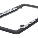 Dicksons No Worries Gods Got it Covered Black 12 x 6 Inch Plastic License Plate Frame