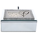 Confirmation I Have YouRhinestone Mirror Music Box Plays Amazing Grace