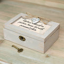 True Friends Hard to Find Natural Taupe Jewelry Music Box Plays Wonderful World
