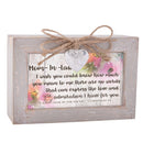 Mother In Law Love For You Natural Taupe Wood Locket Petite Music Box Plays How Great Thou Art