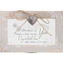 Home décor keepsake and trinket box made with hidden musical mechanism inside