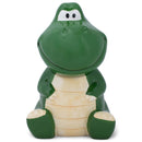 100 North Tyrannosaurus Rex Dinosaur 10.1 x 8.9 Dolomite Ceramic Cookie Jar