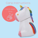 100 North Rainbow Unicorn With Stars 10 x 7.3 Dolomite Ceramic Cookie Jar