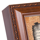 Footprints Inspirational Woodgrain Traditional Music Box Plays Amazing Grace