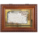 The Broken Chain Inspirational Woodgrain Traditional Music Box Plays Amazing Grace