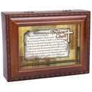 The Broken Chain Inspirational Woodgrain Traditional Music Box Plays Amazing Grace
