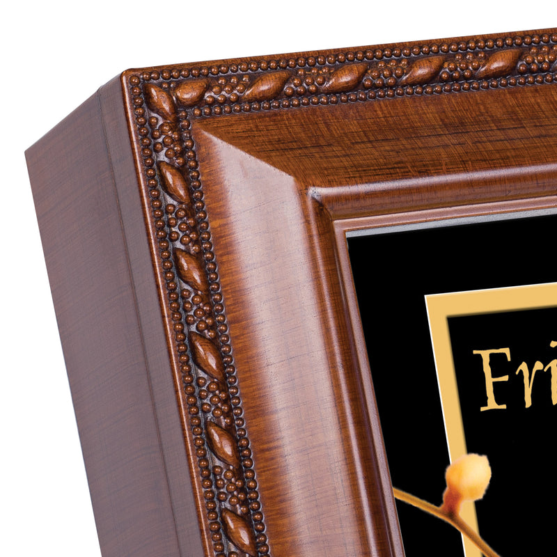 Friendship Woodgrain Music Box Plays Friends Are For