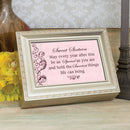 Sweet Sixteen Champagne Silver Traditional Music Box Plays You Light Up My Life