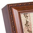 Sister You Make My Life Better Woodgrain Rope Trim Jewelry Music Box Plays Wind Beneath My WIngs