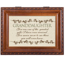 Granddaughter Woodgrain Music Box/Jewelry Box Plays Light Up My Life