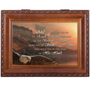 Raise You Up Woodgrain Music Box / Jewelry Box Plays On Eagles Wings