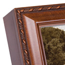 Father Bereavement Rich Woodgrain Finish Jewelry Music Box - Plays Amazing Grace