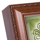 Irish Prayer Always Have Shelter Woodgrain Rope Trim Jewelry Music Box Plays Irish Lullaby