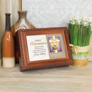 First Communion Gods Grace Woodgrain Traditional Music Box Plays How Great Thou Art