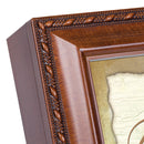 Grandmas Hold Hands Little While Woodgrain Rope Trim Jewelry Music Box Plays Wonderful World