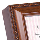 Baptismal Prayer Lead Her Woodgrain Rope Trim Jewelry Music Box Plays Jesus Loves Me