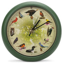 Mark Feldstein & Associates Limited Edition 20th Anniversary Singing Bird Wall / Desk Clock, 8 Inch