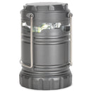 Mark Feldstein & Associates Securebrite Cob Pop Up Mini Platinum Tone 5 inch Metal Camping Lanterns Set of 3