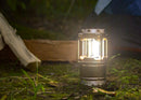 Mark Feldstein & Associates Securebrite Cob Pop Up Mini Pewter Tone 5 inch Metal Camping Lanterns Set of 3