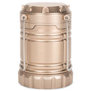 Mark Feldstein & Associates Securebrite Cob Pop Up Mini Pewter Tone 5 inch Metal Camping Lanterns Set of 3