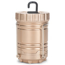 Mark Feldstein & Associates Securebrite Cob Pop Up Mini Pewter Tone 5 inch Metal Camping Lanterns Set of 3
