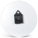 Mark Feldstein & Associates Peanuts Snoopy Geometric Black and White 12 inch Glass Round Wall Clock