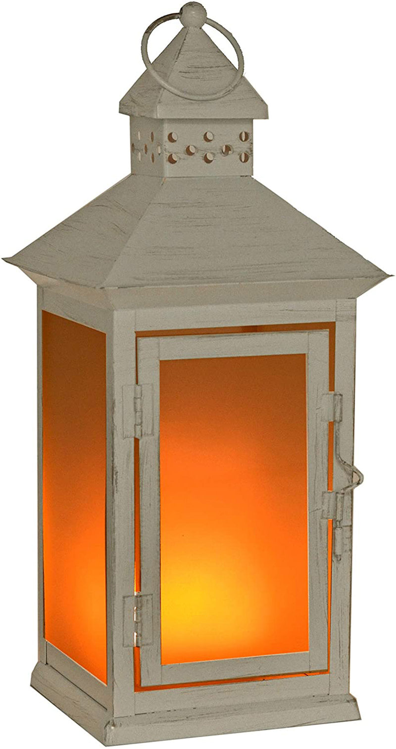 Mark Feldstein & Associates Dancing Flame Flameless LED Light Up 4 Inch Pillar Candles Set of 2