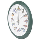 Mark Feldstein Splashing Gamefish Hourly Fishing Sounds Wall/Desk Clock, 13 Inch