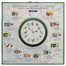 Mark Feldstein and Associates Original Singing Bird Wall Clock, 13 Inch
