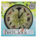 Mark Feldstein & Associates Original Singing Bird Wall/Desk Clock, 8 Inch