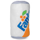 Mark Feldstein & Associates Fanta Can Classic Orange 14 x 8 Polyester Fabric Soft Plush Throw Pillow