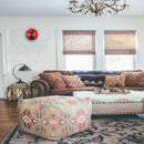 Mark Feldstein & Associates Coca Cola Bottle Round Vintage Red Button Logo 12 x 12 Glass Wall Clock